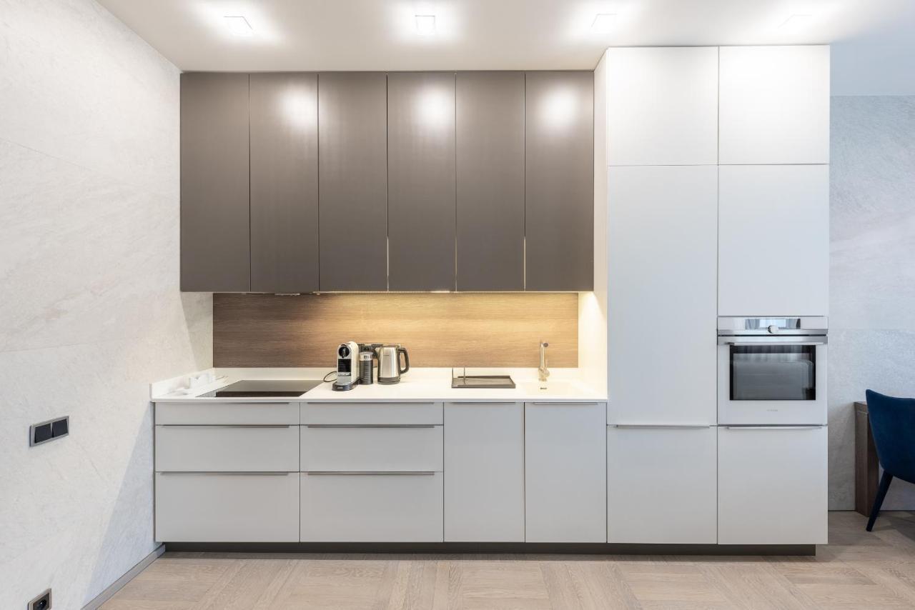 New Luxury Apt With Ac&Parking In The Center Of Prague Apartamento Exterior foto